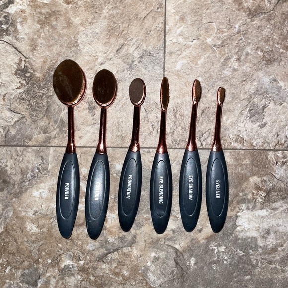 makeup brush set 6pc - Picture 1 of 1